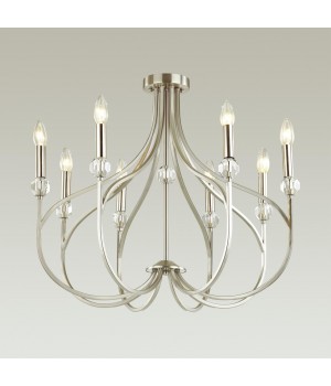 4495/8C NEOCLASSI LN20 104 никель Люстра потолочная E14 8*60W 220V MACKENZIE-foto4