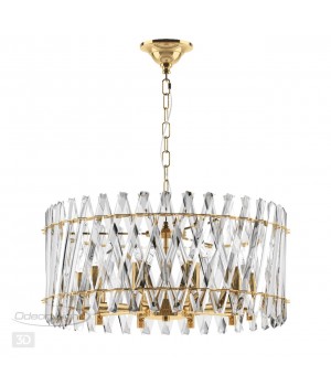 4795/10 HALL ODL21 429 золото/хрусталь Люстра E14 10*40W SELVA-foto5