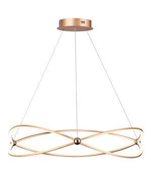 4730/54L L-VISION ODL20 218 золотой/прозрачный Люстра LED 4000K 54W 220V LESLA-foto5