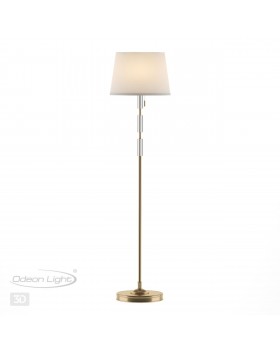 4894/1F MODERN ODL_EX22 91 бронзовый/белый/абажур ткань Торшер E27 1*60W LONDON-foto5