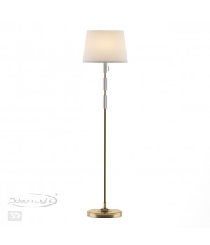 4894/1F MODERN ODL_EX22 91 бронзовый/белый/абажур ткань Торшер E27 1*60W LONDON-foto5