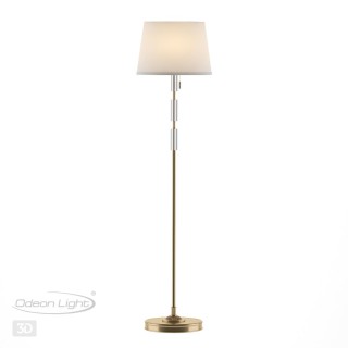 4894/1F MODERN ODL_EX22 91 бронзовый/белый/абажур ткань Торшер E27 1*60W LONDON-foto5