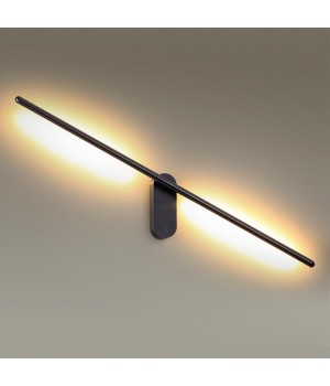 3858/12WB HIGHTECH ODL19 119 черный Настенный светильник LED 12W 710Лм 3000К 220V MILL-foto4