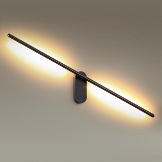 3858/12WB HIGHTECH ODL19 119 черный Настенный светильник LED 12W 710Лм 3000К 220V MILL-foto4