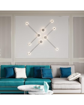 4339/8WLA HIGHTECH ODL22 131 хром/металл Настенный светильник IP20 LED 8W 777Лм 3000K GENT-foto3