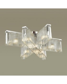 4871/7C HALL ODL_EX22 57 хром/прозрачный/стекло Люстра потолочная E14 7*40W GATSBY-foto4