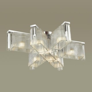 4871/7C HALL ODL_EX22 57 хром/прозрачный/стекло Люстра потолочная E14 7*40W GATSBY-foto4