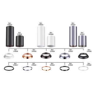 370530 KONST NT19 147 черный Накладной светильник IP20 GU10 220V UNITE-foto4