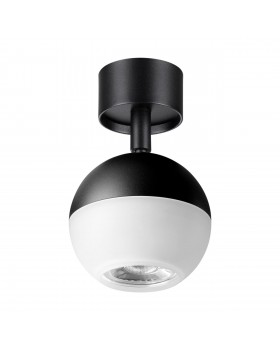 370811 OVER NT22 164 черный Светильник накладной IP20 GU10 9W 220V GARN-foto6