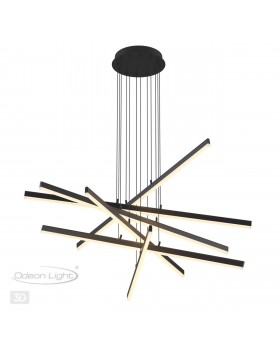 3890/96L L-VISION ODL20 146 черный/металл Подвесной светильник LED 4000K 96W 220V RUDY-foto5