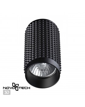 370754 OVER NT21 213 черный Светильник накладной IP20 GU10 50W 220V MAIS-foto4