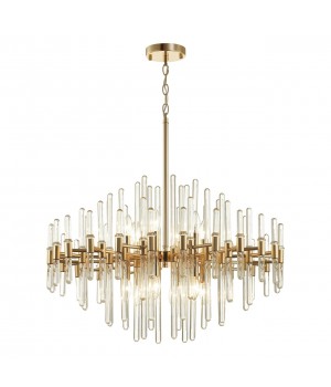 4988/12 HALL ODL22 451 золотой/стекло Люстра E14 12*40W STIKA-foto6