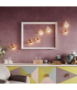 4310/3WLA HIGHTECH ODL22 199 белый гипс Настенный светильник IP20 LED 3W 122Лм 3000K COLOMBELLA-foto3