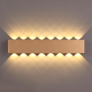 3893/16WL HIGHTECH ODL20 153 золотистый/металл Настенный светильник LED 3000K 16W 220V MAGNUM-foto3