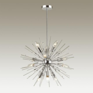 4828/12 HALL ODL21 209 хром/прозрачный Люстра E14 12*40W KADRILIA-foto3