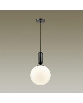 4671/1 PENDANT ODL20 309 черный/белый Подвес E27 1*40W (тип лампы СВЕЧА ) 220V OKIA-foto4
