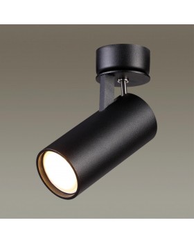 3872/1C HIGHTECH ODL19 265 черный Потолочный светильник GU10 1*50W 220V KIKO-foto3