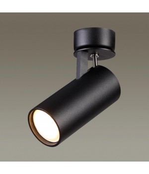 3872/1C HIGHTECH ODL19 265 черный Потолочный светильник GU10 1*50W 220V KIKO-foto3