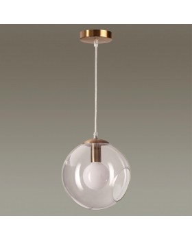 3769/1A MODERNI LN20 083 античная латунь, стекло Подвес E14 1*60W 220V BLAIR-foto3