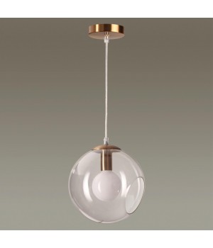 3769/1A MODERNI LN20 083 античная латунь, стекло Подвес E14 1*60W 220V BLAIR-foto3