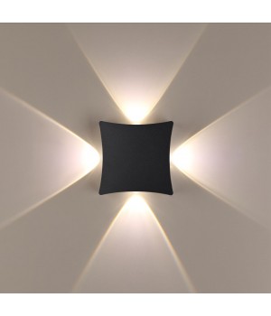 4252/4WL HIGHTECH ODL21 187 черный/металл Настенный светильник IP54 LED 4W 336Лм 4000K BALLA-foto4