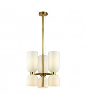 4798/6 MIDCENT ODL21 401 бронзовый/белый Люстра E14 6*60W ORINOCO-foto6