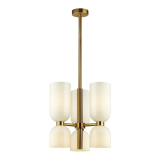 4798/6 MIDCENT ODL21 401 бронзовый/белый Люстра E14 6*60W ORINOCO-foto6