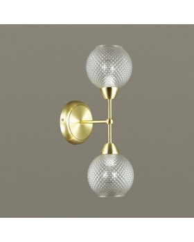 3752/2W MODERNI LN19 084 золотой Бра E14 220V EVERLY-foto3