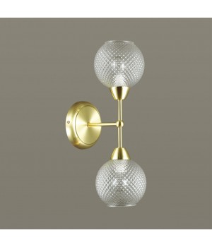 3752/2W MODERNI LN19 084 золотой Бра E14 220V EVERLY-foto3