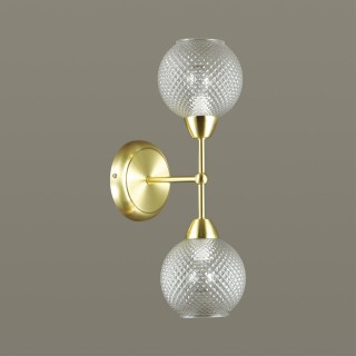 3752/2W MODERNI LN19 084 золотой Бра E14 220V EVERLY-foto3