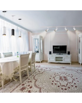 370683 KONST NT19 144 белый Треков.однофазн.св-к без плафона (плафоны арт. 370694-370711) GU10 UNITE-foto4