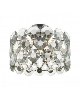 4973/5C HALL ODL22 373 хром/хрусталь Люстра потолочная E14 5*40W TOKATA-foto4