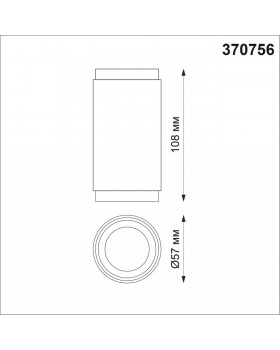 370756 OVER NT21 213 золото Светильник накладной IP20 GU10 50W 220V MAIS-foto2