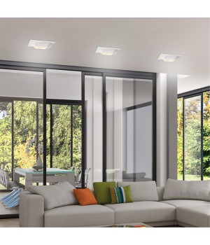 370496 SPOT NT19 153 белый Встраиваемый под покраску светильник IP20 GU10 2*50W 220V CAIL-foto5