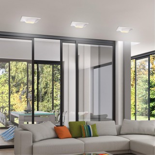 370496 SPOT NT19 153 белый Встраиваемый под покраску светильник IP20 GU10 2*50W 220V CAIL-foto5