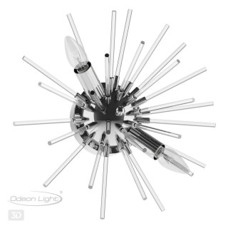 4828/2W HALL ODL21 209 хром/прозрачный Бра E14 2*40W KADRILIA-foto4