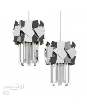 4811/1 HALL ODL21 479 хром/хрусталь Подвес E14 1*40W STALA-foto5