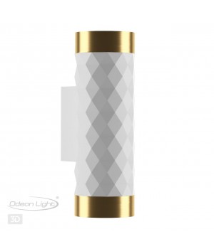 4286/2W HIGHTECH ODL22 263 белый/золотистый/металл Настенный светильник IP20 LED GU10 max 2*10W AD ASTRUM-foto5