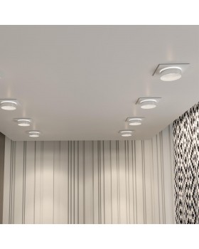 370785 SPOT NT21 292 белый Светильник встраиваемый влагозащищенный IP44 GU10 9W 220V WATER-foto3