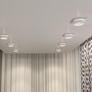 370785 SPOT NT21 292 белый Светильник встраиваемый влагозащищенный IP44 GU10 9W 220V WATER-foto3