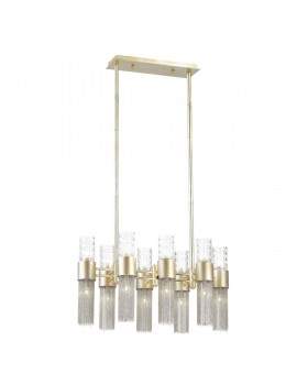 4631/16 HALL ODL20 471 серебристый/стекло/металл.цепочки Люстра G9 16*5W 220V PERLA-foto6