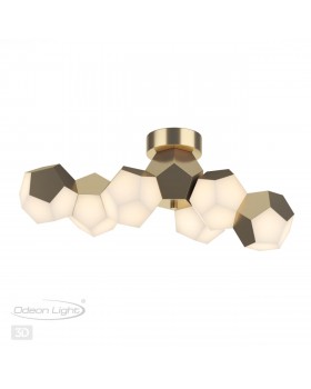 4305/36CL HIGHTECH ODL22 213 золото Потолочный светильник LED 36W 2160Лм IP20 BINGO-foto4