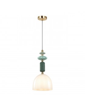 4861/1C CLASSIC ODL_EX21 75 золото/разноцветн./керамика/стекло Подвес E14 1*40W CANDY-foto6