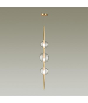 4981/3 PENDANT ODL22 356 бронзовый/прозрачный/стекло Подвес G9 3*5W LAZIA-foto4