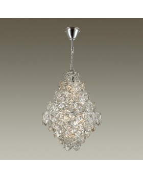 4923/10A MODERN ODL22 325 хром/прозрачный/стекло Люстра E14 10*40W TALERTI-foto4