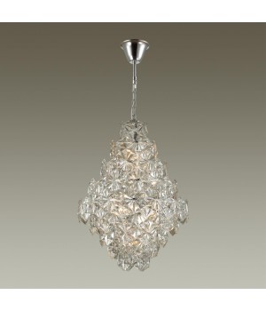 4923/10A MODERN ODL22 325 хром/прозрачный/стекло Люстра E14 10*40W TALERTI-foto4