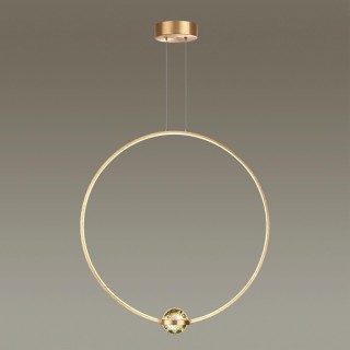 4336/27L L-VISION ODL22 155 брашированное золото/металл Подвесной светильник IP20 LED 27W 2230Лм 4000K GOTA-foto4