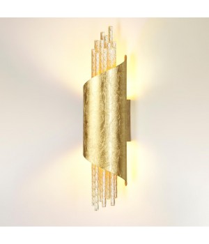 3901/5W L-VISION ODL20 215 золотистый/стекло/металл Настенный светильник LED 4000K 5W 220V MONICA-foto9