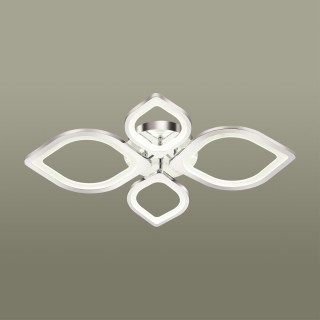 4578/99CL LEDIO LN21 020 хром Люстра потолочная диммир. с ДУ + LampSmart LED 116W 3000-6000К 4102Лм 220V HONEY-foto3