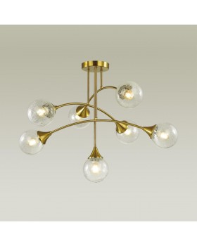 4558/7C MODERNI LN21 074 латунь Люстра потолочная E14 7*40W 220V YOKO-foto3